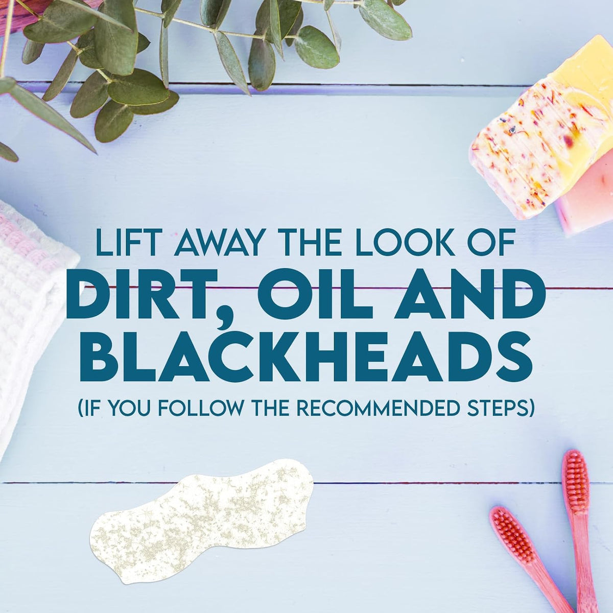 BLOOMORA Nose Pore Strips textured strip close up
