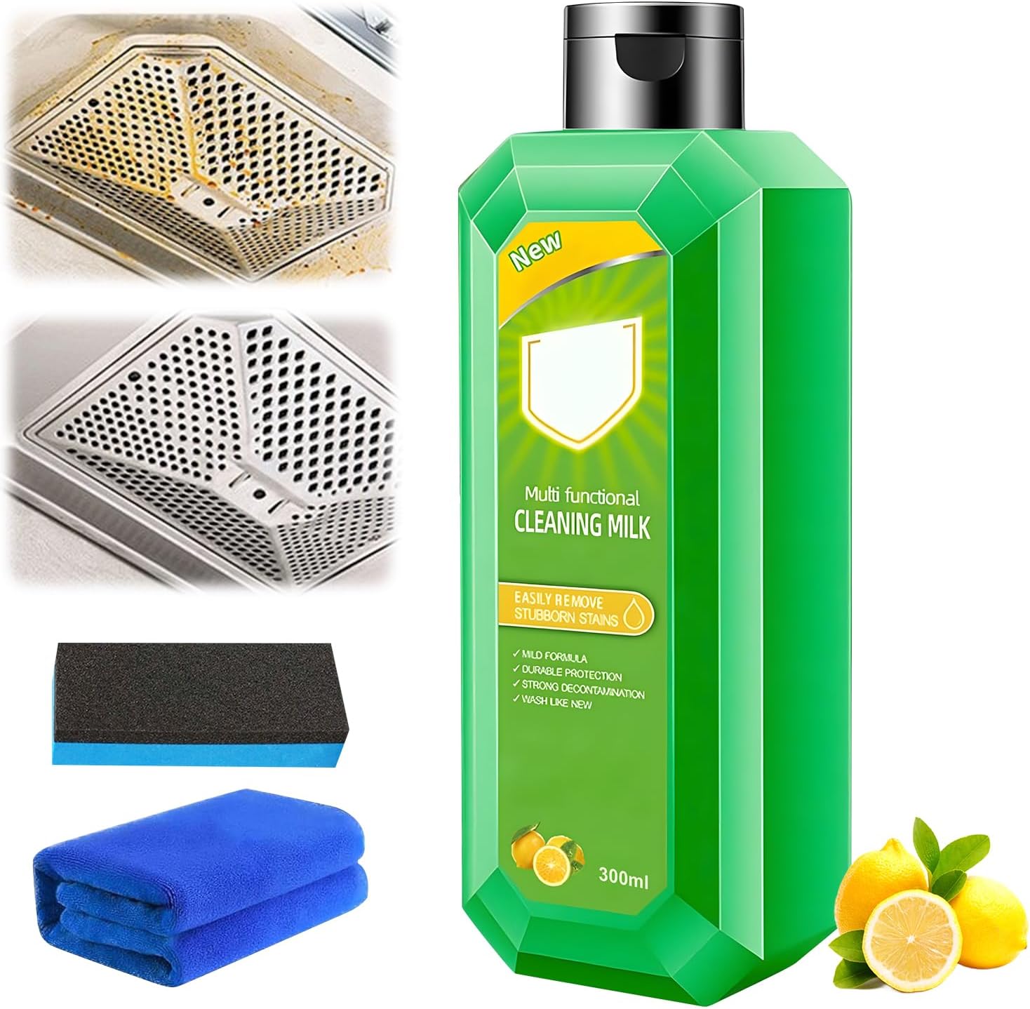 Dssuoa Cleaning Milk House Cleaner front view multifunctional degreasing lotion