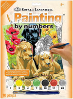 ROYAL BRUSH MANUFACTURING Junior Small Paint By Number Kit 8.75"X11.75" - Labrador Puppy - Image 15