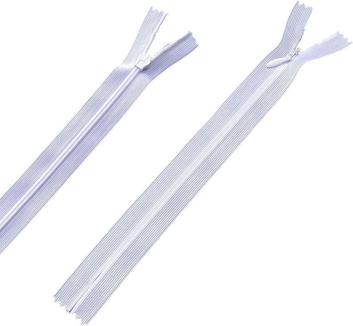 Yzsfirm 10 Pcs 12 Inch Real Silk Invisible Sewing Zipper Bulk,Beige Coil Closed Zippers for Tailor Sewing Crafts - Image 11