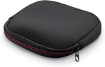 Plantronics Blackwire C510 USB headset close up of leatherette ear cushion and headband