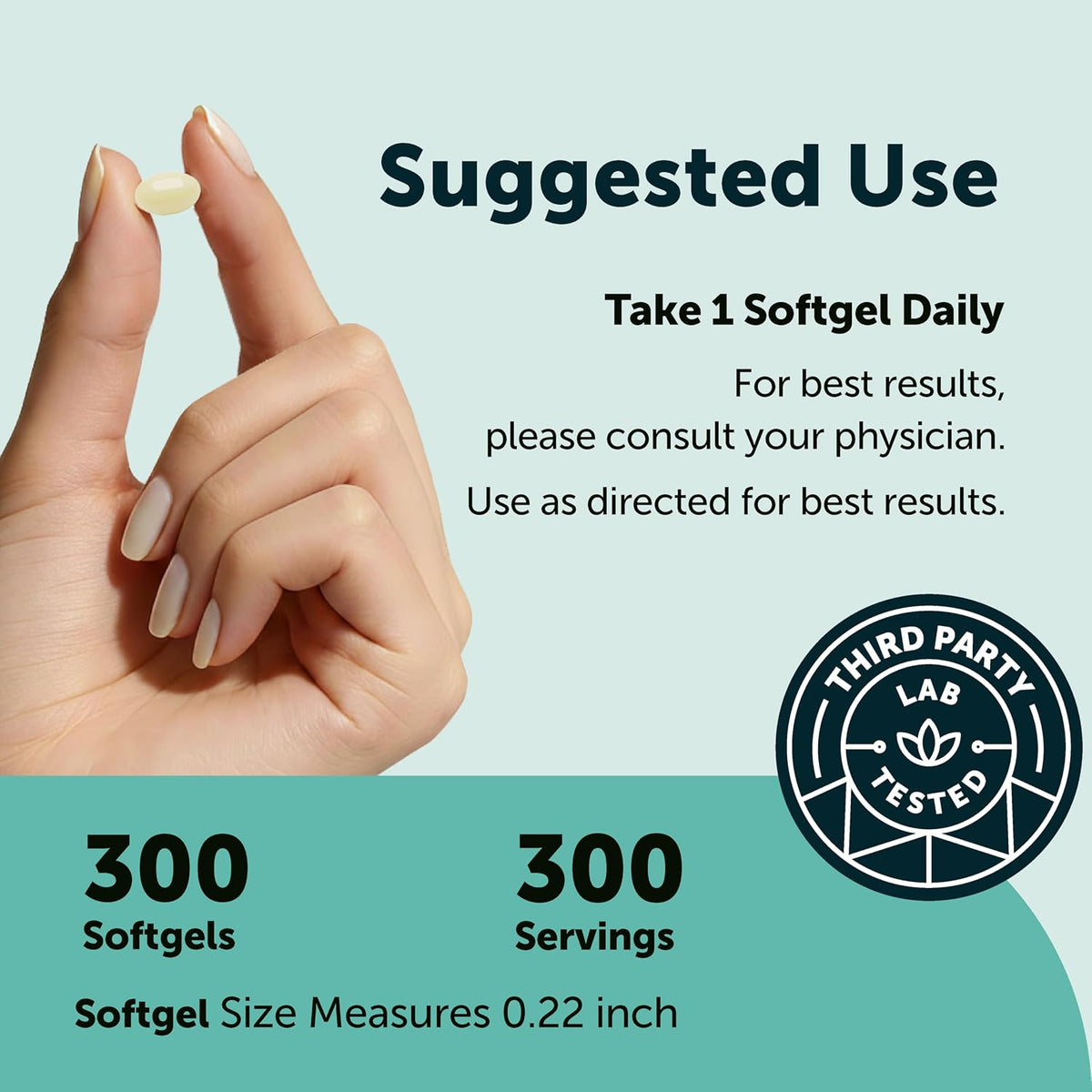 Micro Ingredients vitamin supplement coconut oil softgels close up