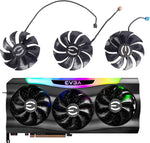 inRobert PLD09220S12H graphics card fan replacement full set front view showing premium black blades