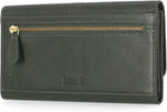 Timberland organizer wallet grape leaf color detail