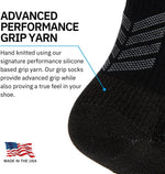 Teqnigrip athletic socks compression arch support angle