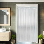 AooHome 3D Water Cube Shower Curtain Liner, Clear Eva Shower Curtain with Bottom Magnets, Heavy Duty, 72x78 Inch, Semi Transparent - Image 12