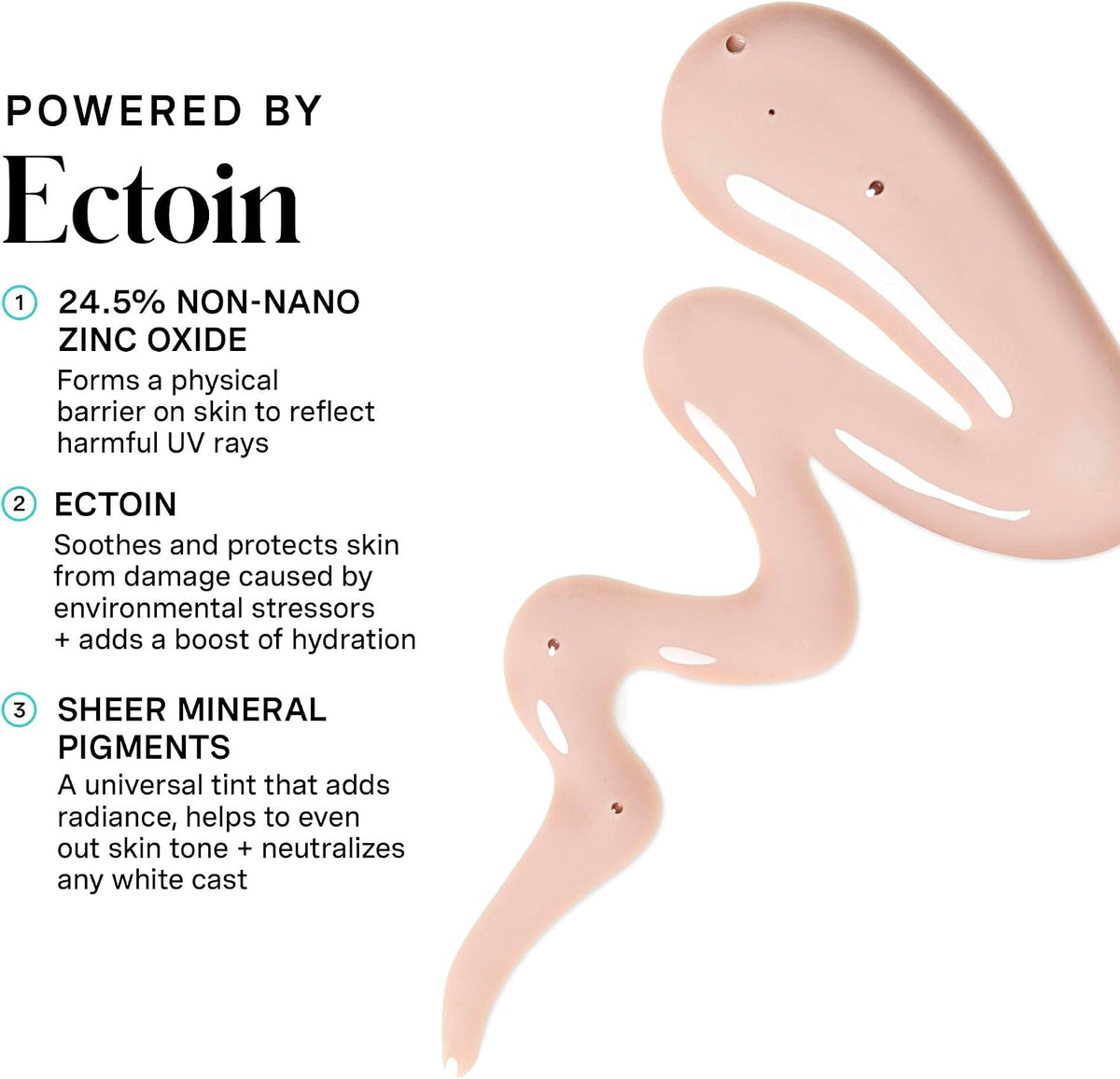 Kate Somerville HydraKate tinted SPF 50 plus serum drops being dispensed onto fingertips.