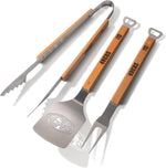 YouTheFan NFL Classic 3-Piece BBQ Grill Set front view