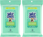 Premium imported pet cleaning wipes pouch thirty count