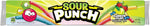 Imported American chewy sour candy straws in assorted fruit flavors.
