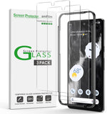 amFilm Google Pixel 7 screen protector front view packaging