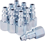 Sungator 1/4 inch female air plugs front view