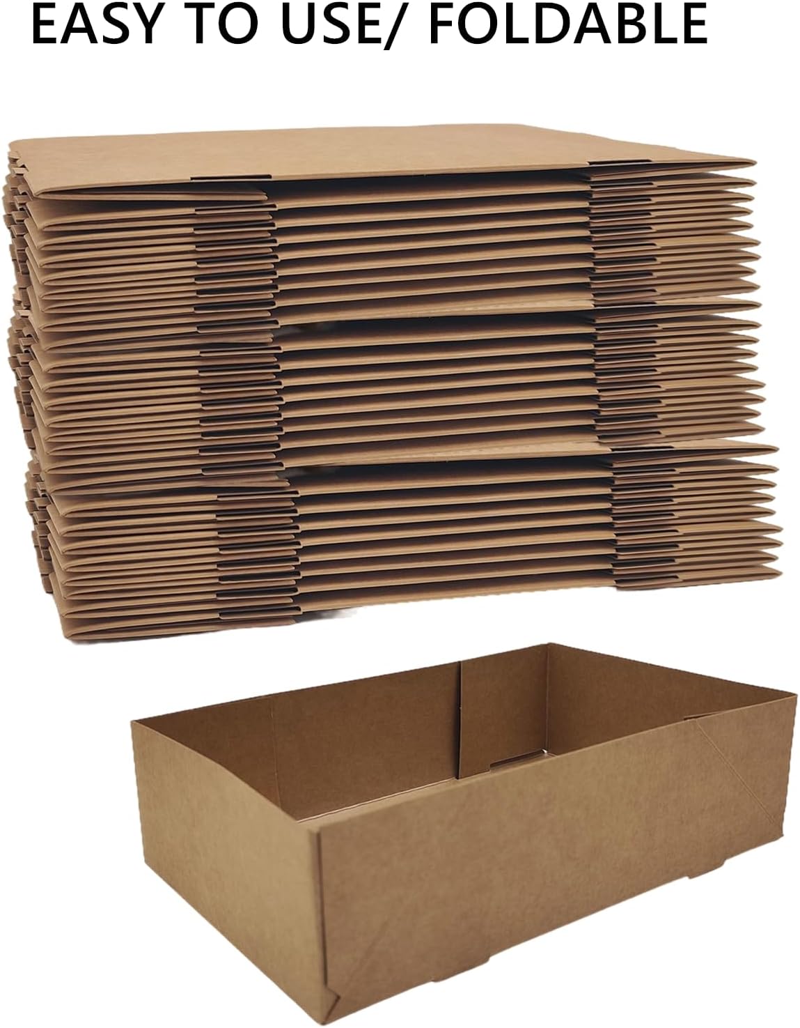Brown paper serving boat holding snacks