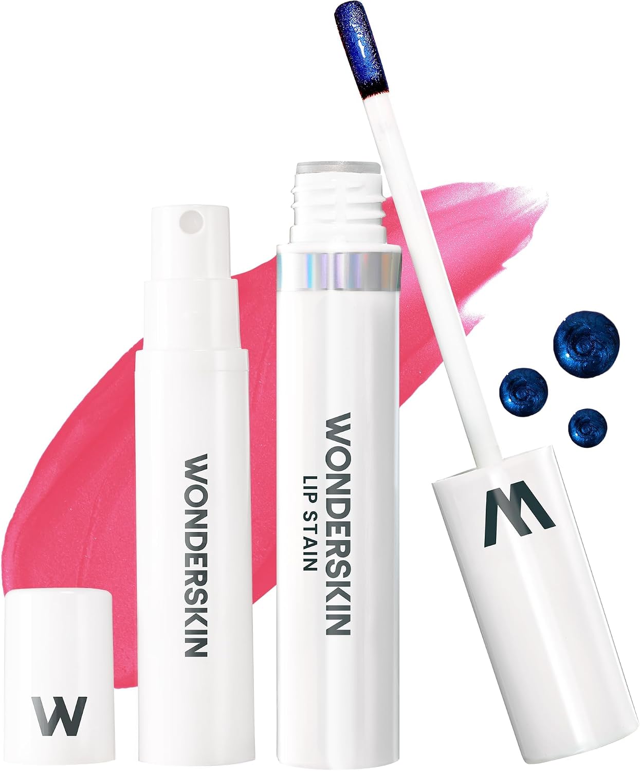 Wonderskin Wonder Blading Lip Stain Kit Sweetheart front view long lasting lip tint