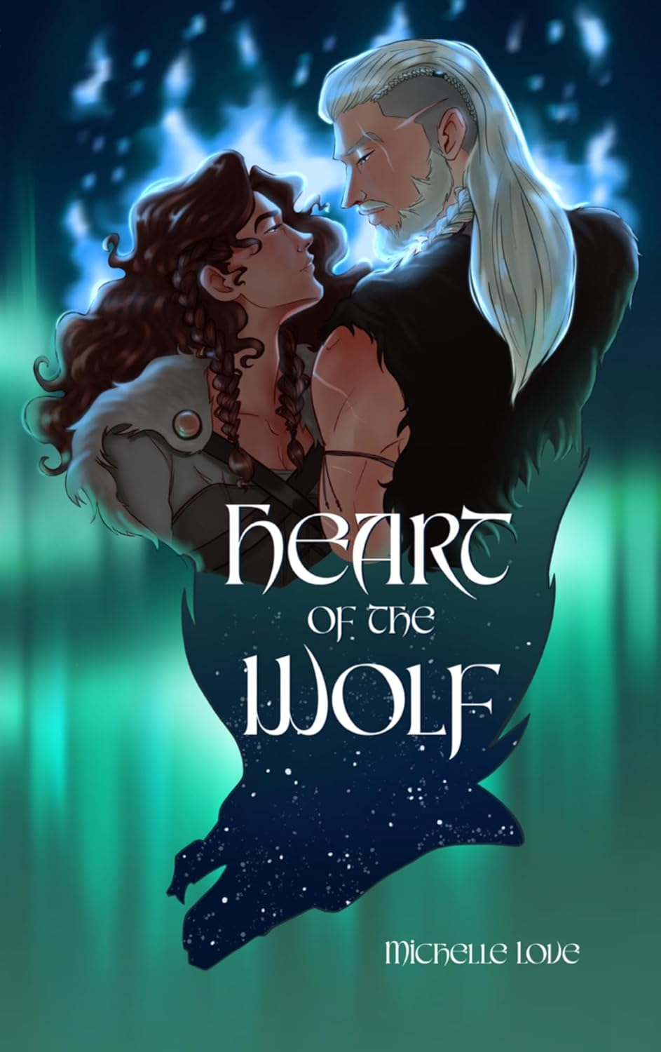 Michelle Love Heart of the Wolf Cold Hearts series book one front cover view paranormal romance novel