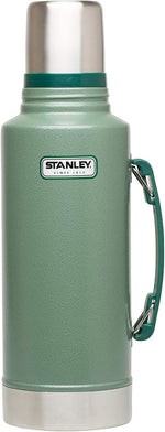 Stanley Heritage Classic Vacuum Bottle with Handle 1.1 qt | Wide Mouth w/Leakproof Cup Lid | Keep Drinks Hot or Cold | Insulated Stainless Steel Thermal Bottle | BPA-Free | Hammertone Green - Image 9