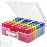 Alink photo storage box with handle front view