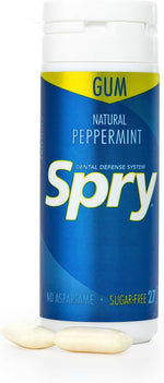 Spry Fresh Natural Xylitol Chewing Gum Dental Defense System - Aspartame-Free, Sugar-Free, Non-GMO, Gluten-Free (Peppermint, 550 Count - Pack of 1) - Image 15