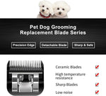 Heavy duty stainless steel base of the detachable dog clipper replacement attachment.