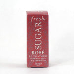 Fresh Sugar Lip Treatment SPF 15 swatch on skin showing sheer color