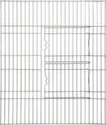 Close up of Hari Vision bird cage replacement wire grill with doors
