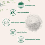 Micro Ingredients magnesium citrate powder texture and fine powder detail