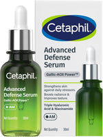 Cetaphil Advanced Defense Serum 30ml | Day Routine Antioxidant | Skin Barrier Defense Face for Sensitive Skin | Hydrating & Radiance Boosting with Gallic Acid + Vitamin E 2x More Effective than Vitamin C | Fragrance Free, Dermatologist Recommended - Image 1