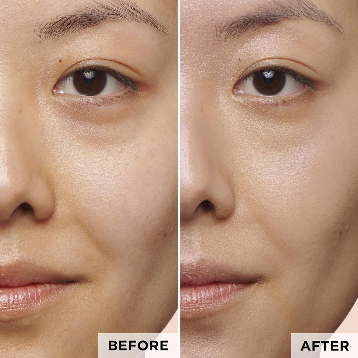 Clarins hydrating primer applied on skin
