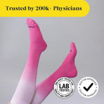 Comrad medical grade compression socks top band detail