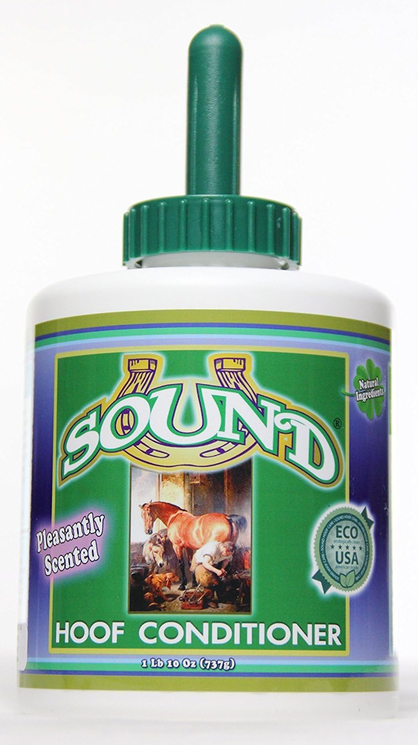 Sound Hoof Care Hoof Conditioner 1 Pound 10 Ounce front view premium horse equestrian care product
