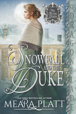 Meara Platt Snowfall and the Duke book cover front view