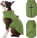 Gooby Puffer Vest - Grape, Small - Ultra Thin Zip Up Windbreaker with Dual D Ring Leash - Water Resistant Dog Sweater Coat for Small Dogs - Image 11