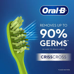 Oral-B neem extract toothbrush handle design view