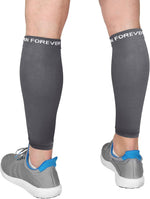 Run Forever Calf Compression Sleeve for Men & Women, 20-30mmHg Compression | Leg Sleeve for Shin Splints, Varicose Veins, Swelling & Pain Relief | Footless socks for Running, Cycling & Travel - Image 11