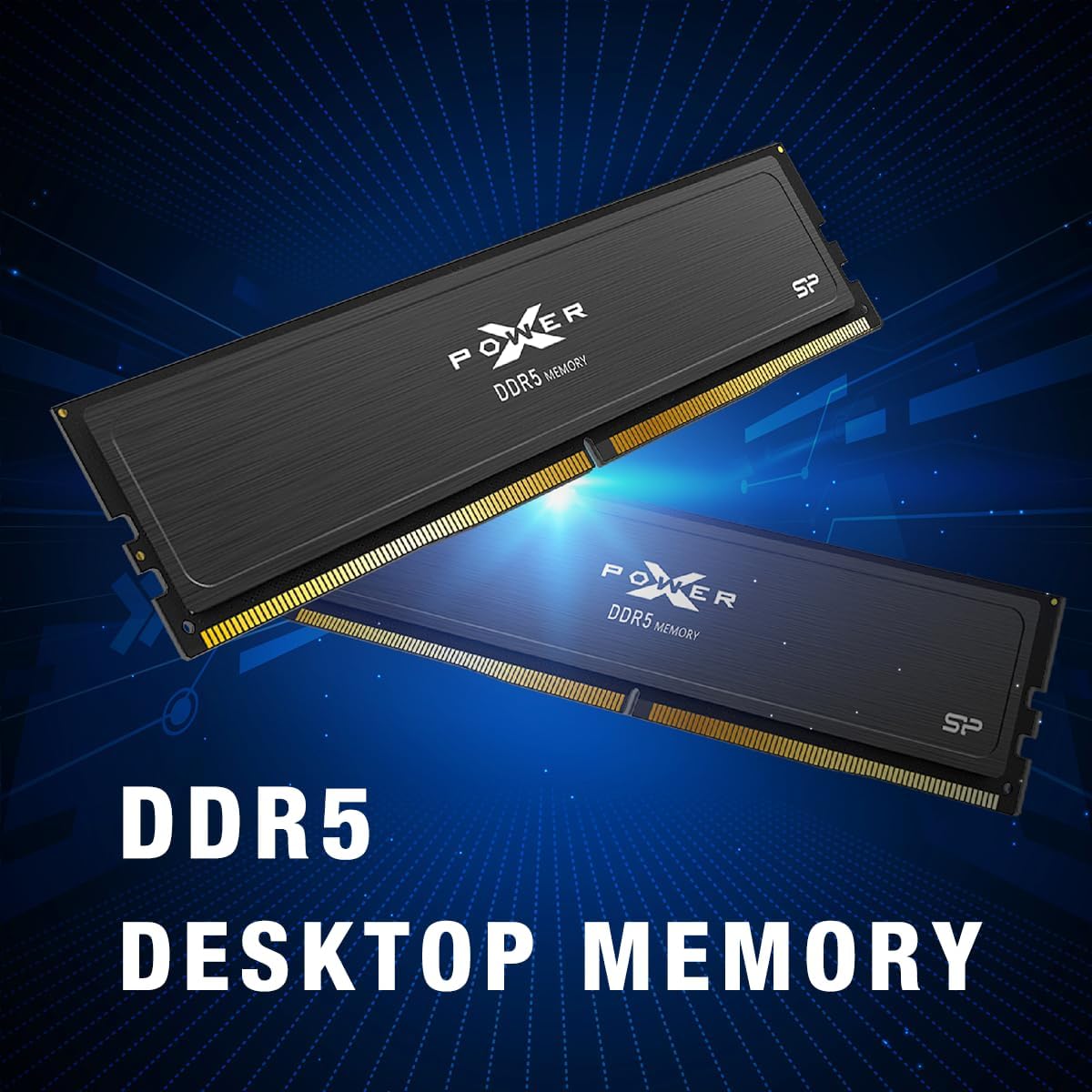 SP Silicon Power 32GB dual channel memory kit module close up