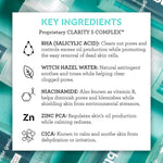 Bliss Clear Genius Clarifying Toner Serum texture application on skin