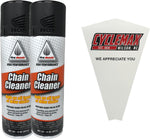 Cyclemax two pack Honda chain cleaner front view with funnel