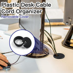 Suiwotin wire cord organizer top profile view.