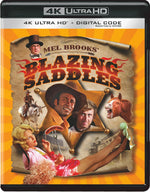 Blu Ray Blazing Saddles 4K Ultra HD front view collector case
