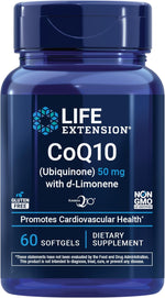 Life Extension Super-Absorbable CoQ10 front view bottle packaging