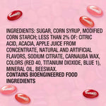 Starburst imported American candy bag showcasing strawberry cherry and watermelon flavors.