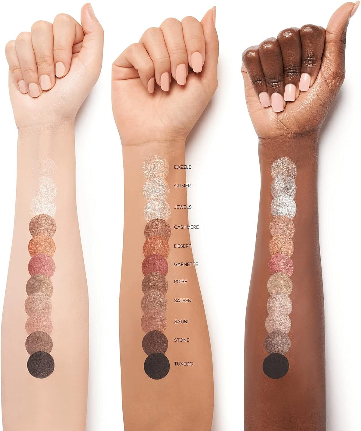 Girlactik Metallic Shadow Stick Garnette complete makeup look
