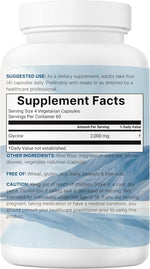 Side angle of the Micro Ingredients double strength amino acid bottle.
