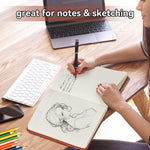 LBWCER leather journal closed view gift box