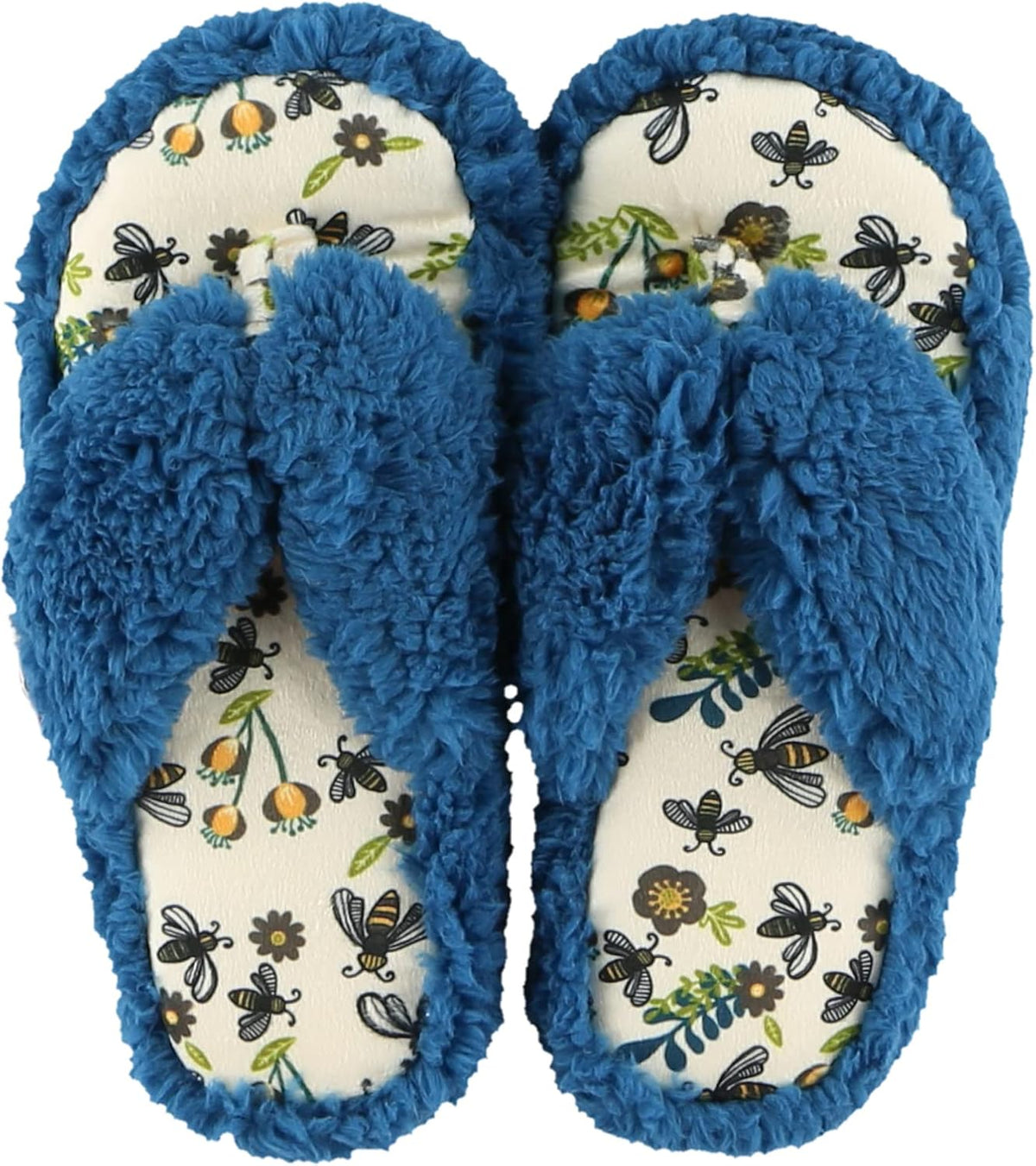 Lazy One Spa Flip-Flop Slippers for Women, Girls' Fuzzy House Slippers - Image 10