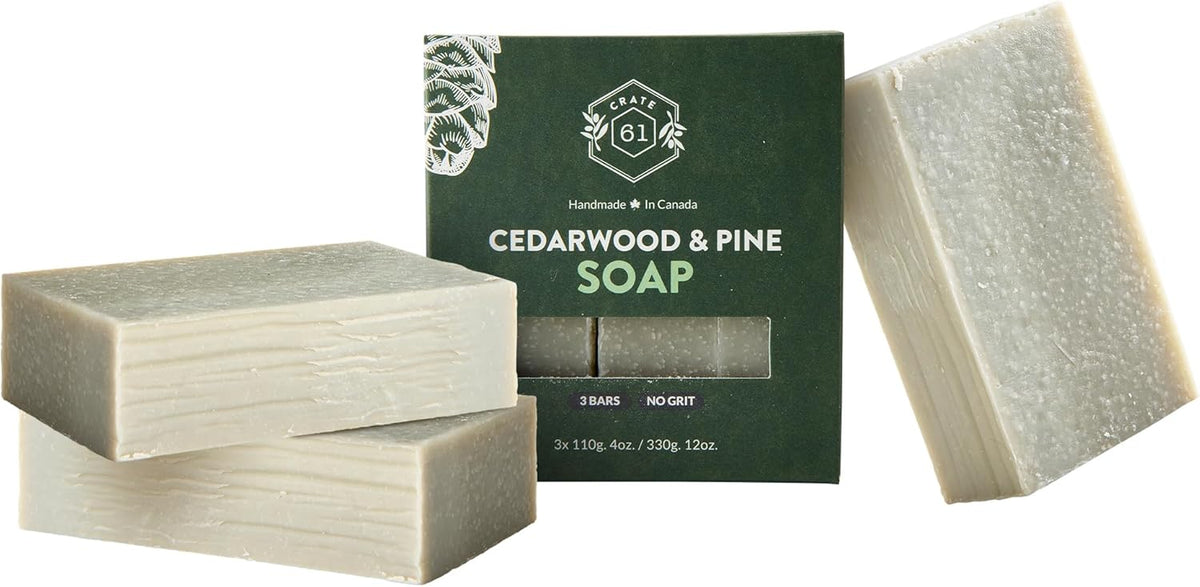 Crate 61, Handmade in Canada, Plant Based Cold Process Natural Bar Soap For Face And Body, With Premium Essential Oils, For Men And Women 3 Pack (Patchouli Lime) - Image 10