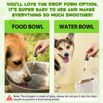 ALIVO gut and immune support supplement bottle with dropper application guide