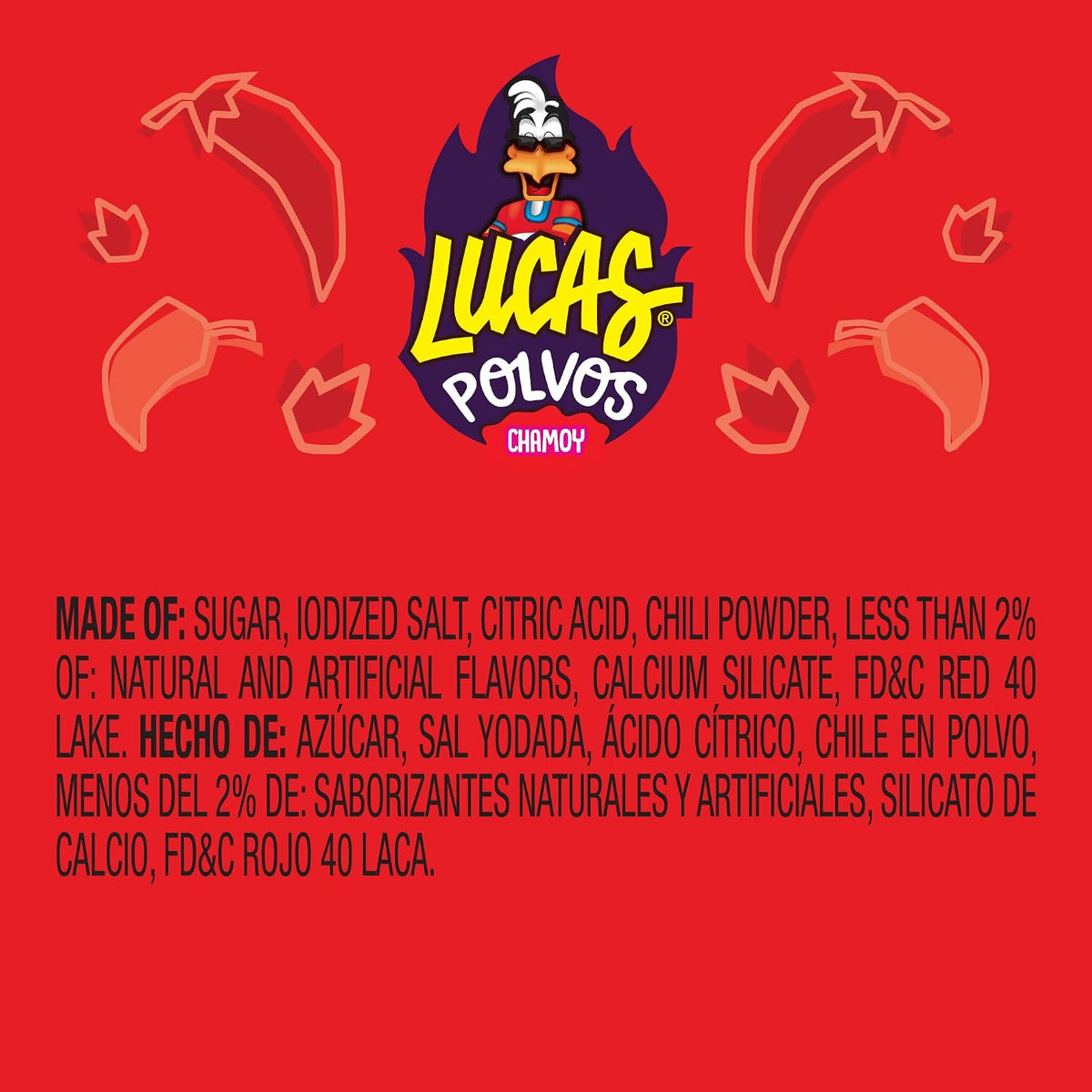 Lucas Powder Chamoy Flavored Candy, 0.71oz - 10 Pieces Pack for Treats, Fruit, Parties, Piatas - Perfect treat for Easter Baskets - Image 10