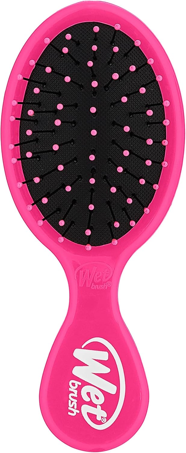 Wet Brush Squirt Detangling Brush, 3 Ct, Pink, Purple & Blue, Mini Detangler, No Tangle Ultra-Soft IntelliFlex Bristles, Wet & Dry Styling Hairbrush for Women & Men, All Hair Types - Image 10