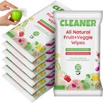 Swiffen fruit and veggie wipes front view of colorful portable packaging